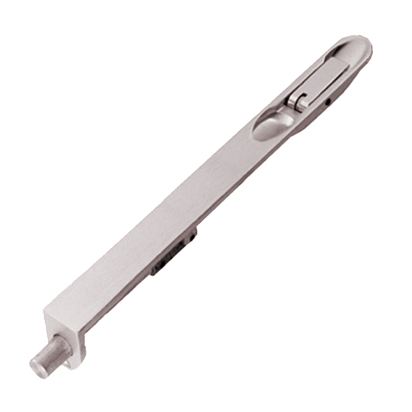 ZAS03RSS  200 x 20mm  Satin Stainless  Zoo Hardware Radiused Lever Action Flush Bolt