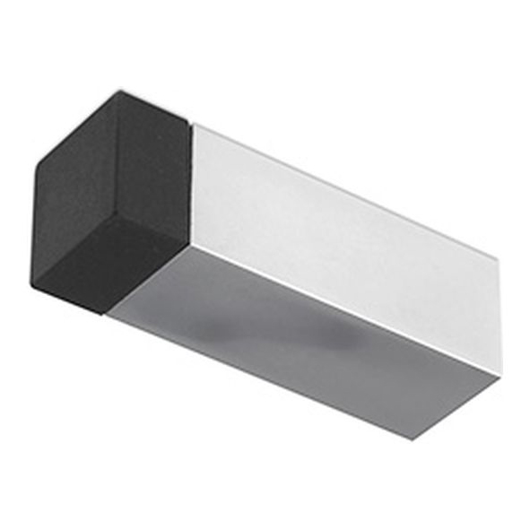 ZAS12SQP • 070mm • Polished Stainless • Zoo Hardware Wall Mounted Square Projection Door Stop