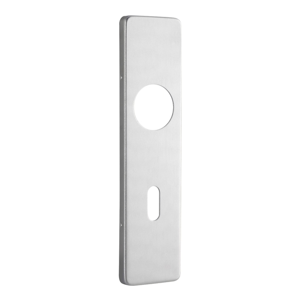 ZCS31SS • Satin Stainless • Zoo Hardware Grade 304 Square Standard Lock Covers For Large Inner Backplates