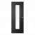 LPD Internal Prefinished Black Laminate Monaco Doors [Clear Glass] - view 1