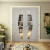Deanta Internal Light Grey Ash Ravello Pre-Finished Doors [Clear Glass] - view 3