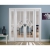 LPD Internal White Primed Reims Room Dividers [Clear Bevelled Glass] - view 2