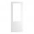 Deanta Internal White Primed Sandringham Doors [Clear Bevelled Glass] - view 1