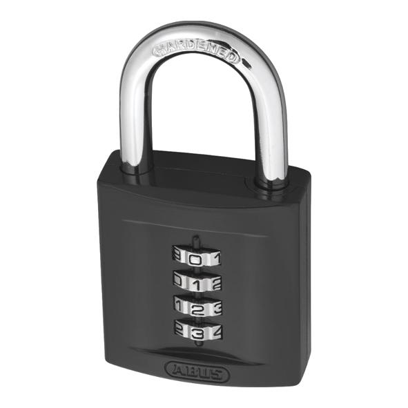 158-51  51 x 097 x 23mm Body  4 Digit  Abus Solid Zinc Diecast Combination Padlock