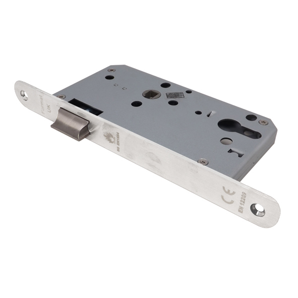 8401RCF-02 • 088mm [060mm] • Polish Stainless • Radiused • Format Euro Standard Latch