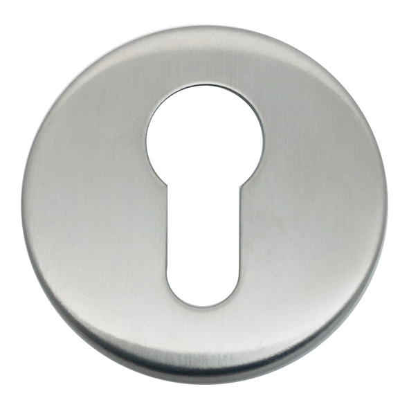 4194-04 • For Euro Cylinder • Satin Stainless • Format Grade 304 Escutcheon