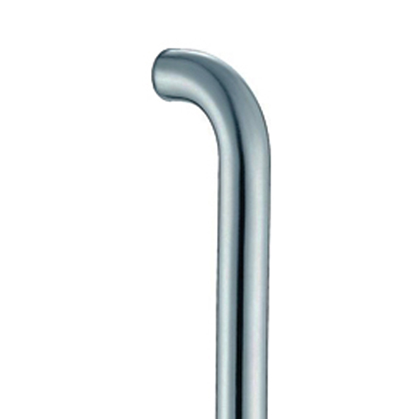 402/19/BT/150-04 • 150 x 19mm Ø • Satin Stainless • Format Grade 304 Bolt Fixing Round Bar Pull Handle