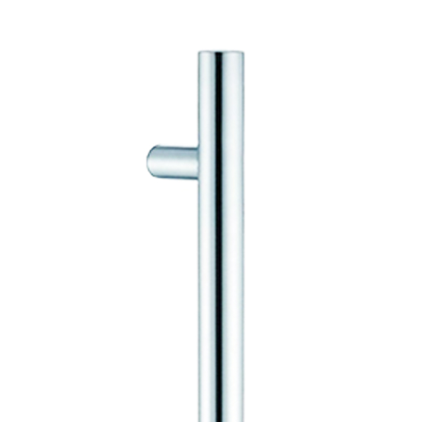 391.62110.262 • 0425 x 0225 x 19mm • Polished Stainless • Format Grade 304 Bolt Fixing Pedestal [Guardsman] Pull Handle