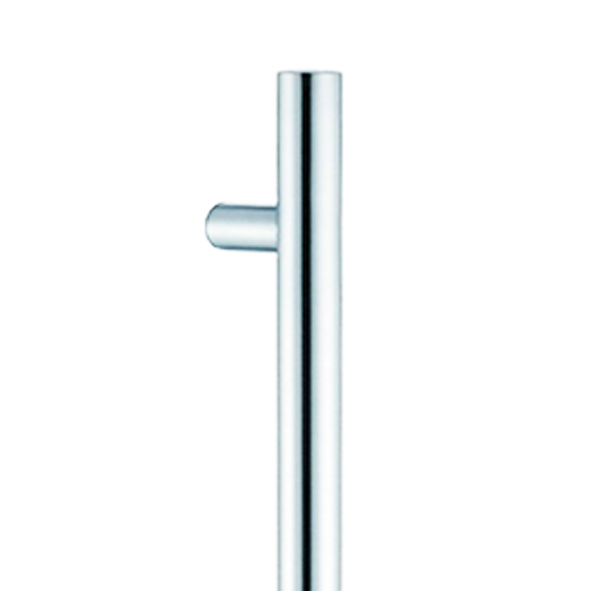 404/19/BT/425-02 • 0425 x 0225 x 19mm Ø • Polished Stainless • Format Grade 304 Bolt Fixing Pedestal [Guardsman] Pull Handle