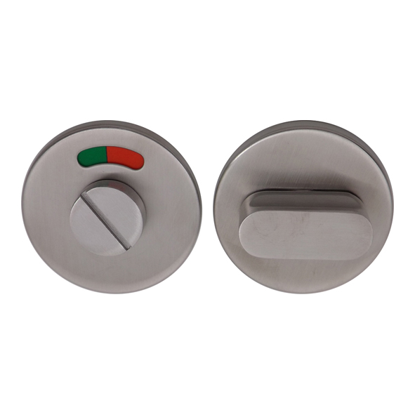383.70637.212 • Satin Stainless • Format Grade 304 Bathroom Turn and Indicator