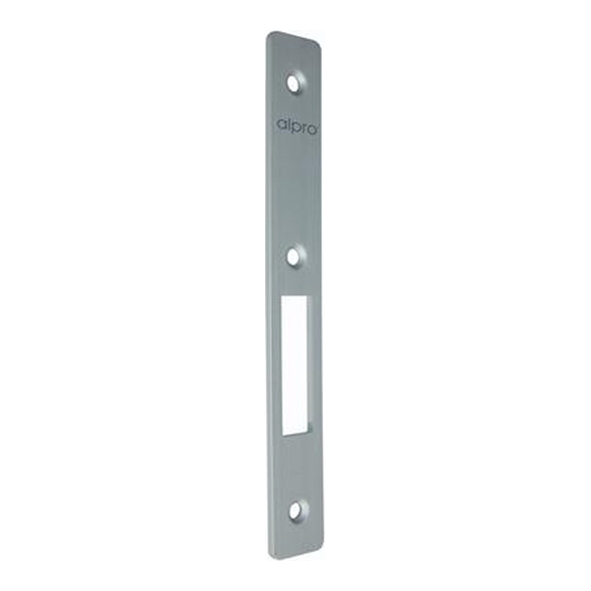 52FP222 • Satin Aluminium • Flat Faceplate For Euro Cylinder Hookbolt Lock Case