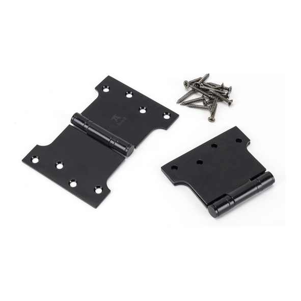 33047 • 102 x 152mm • Black • From The Anvil Parliament Hinge