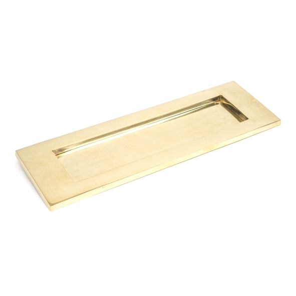33050 • 304 x 108mm • Polished Brass • From The Anvil Large Letter Plate