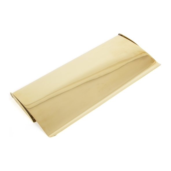 33061 • 265 x 130mm • Polished Brass • From The Anvil Small Letter Plate Cover