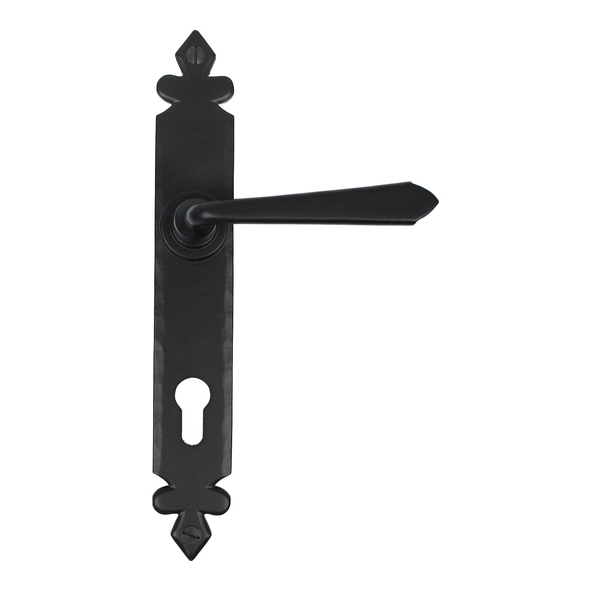 33067 • 273 x 40 x 5mm • Black • From The Anvil Cromwell Lever Espag. Lock Set