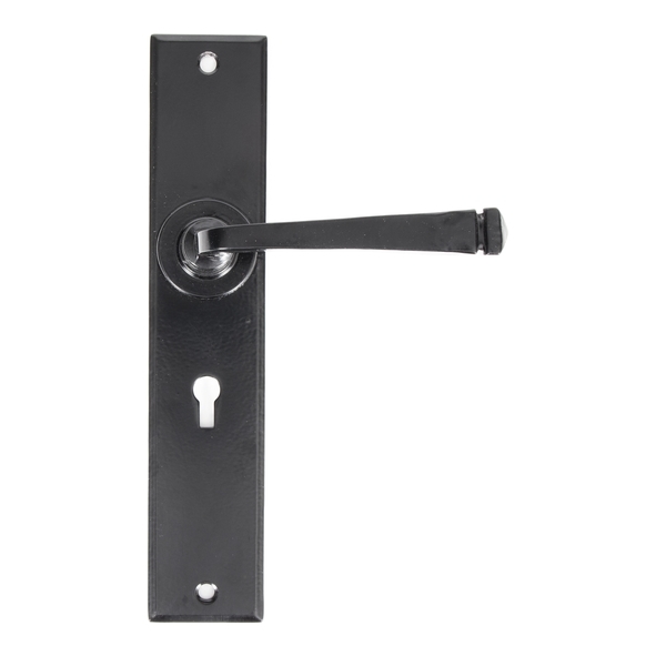 33093 • 241 x 48 x 5mm • Black • From The Anvil Large Avon Lever Lock Set