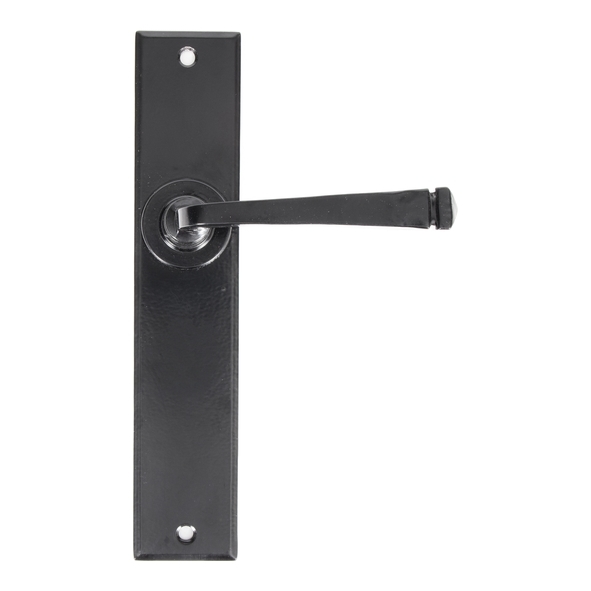33094 • 241 x 48 x 5mm • Black • From The Anvil Large Avon Lever Latch Set