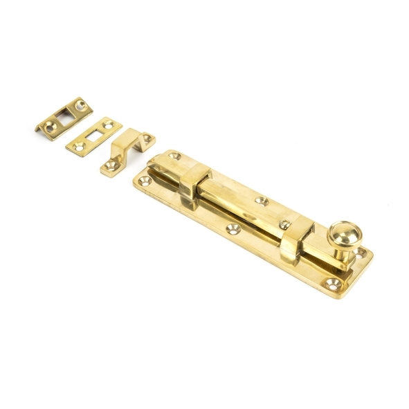 33097 • 150 x 40 x 4mm • Polished Brass • From The Anvil Universal Bolt
