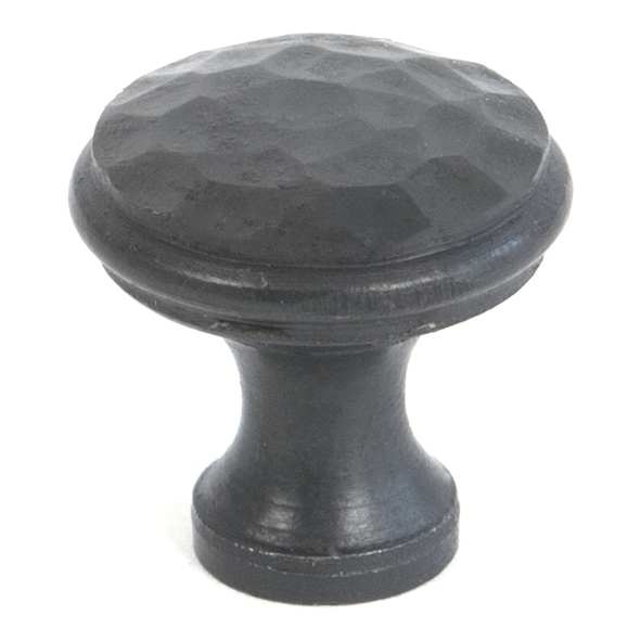 33196 • 20mm • Beeswax • From The Anvil Hammered Cabinet Knob - Small