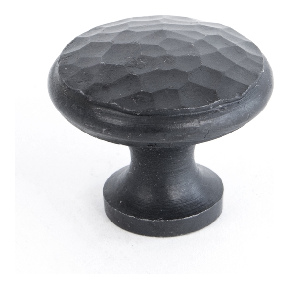 33197 • 30mm • Beeswax • From The Anvil Hammered Cabinet Knob - Medium
