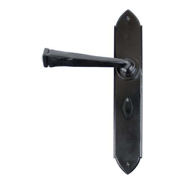 33274 • 248 x 44mm 5mm • Black • From The Anvil Gothic Lever Bathroom Set