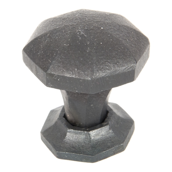33369 • 32mm Ø • Beeswax • From The Anvil Octagonal Cabinet Knob - Small