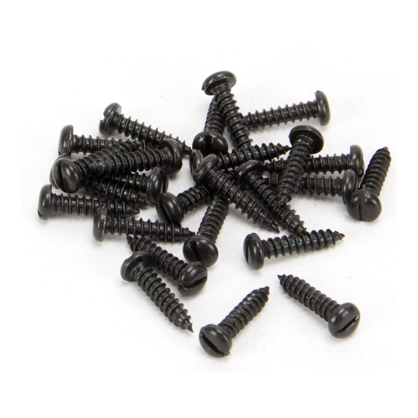 33403 • 4 x ½ • Black • From The Anvil Round Head Screws