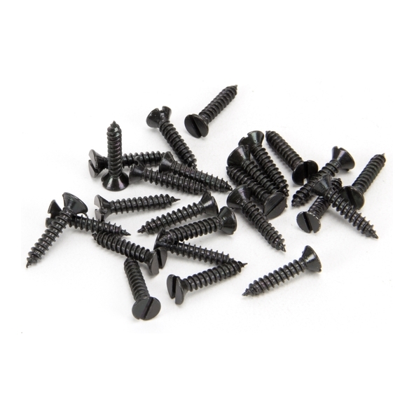 33408 • 6 x ¾ • Black • From The Anvil Countersunk Screws