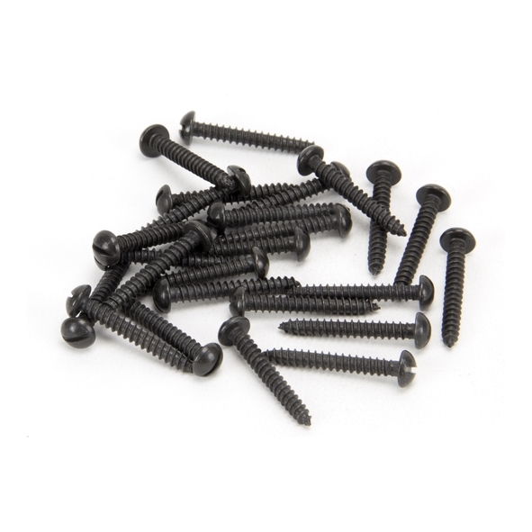 33410 • 6 x 1 • Black • From The Anvil Round Head Screws