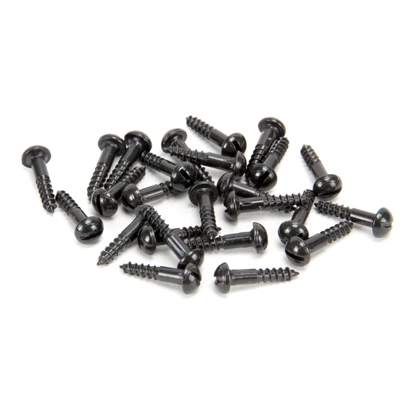 33414 • 8 x ¾ • Black • From The Anvil Round Head Screws