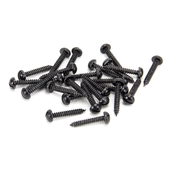 33418 • 8 x 1 • Black • From The Anvil Round Head Screws