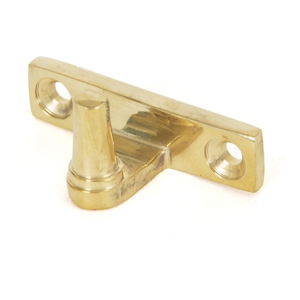 33458 • 48 x 12 x 4mm • Polished Brass • From The Anvil Cranked Stay Pin