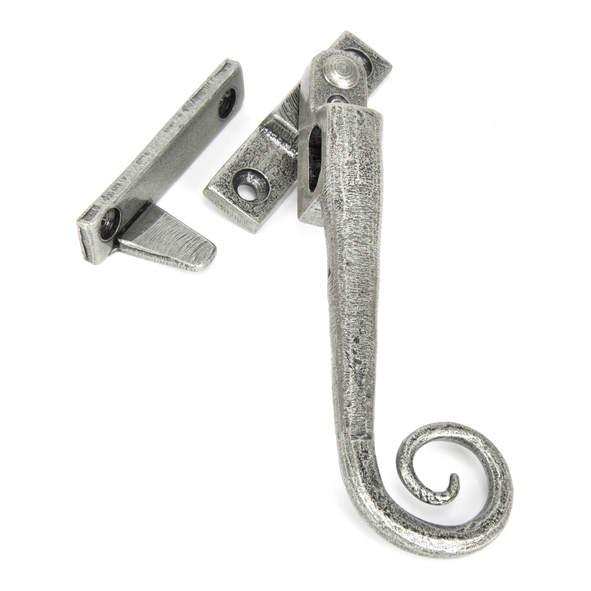 33619 • 157mm • Pewter Patina • From The Anvil Locking Night-Vent Monkeytail Fastener - RH