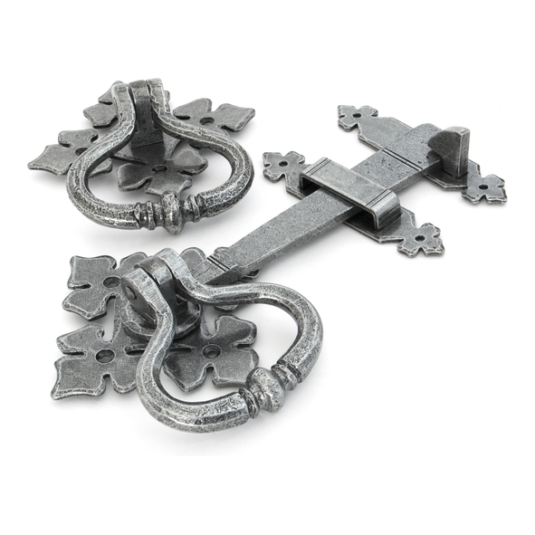 33685 • 214mm • Pewter Patina • From The Anvil Shakespeare Latch Set