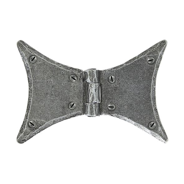33687 • 076 x 051mm • Pewter Patina • From The Anvil Butterfly Hinge
