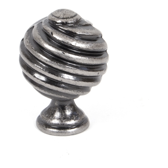 33691 • 30mm • Pewter Patina • From The Anvil Twist Cabinet Knob