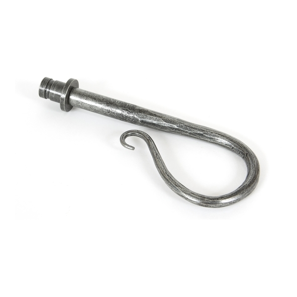 33708 • 70mm • Pewter Patina • From The Anvil Shepherds Crook Curtain Finial