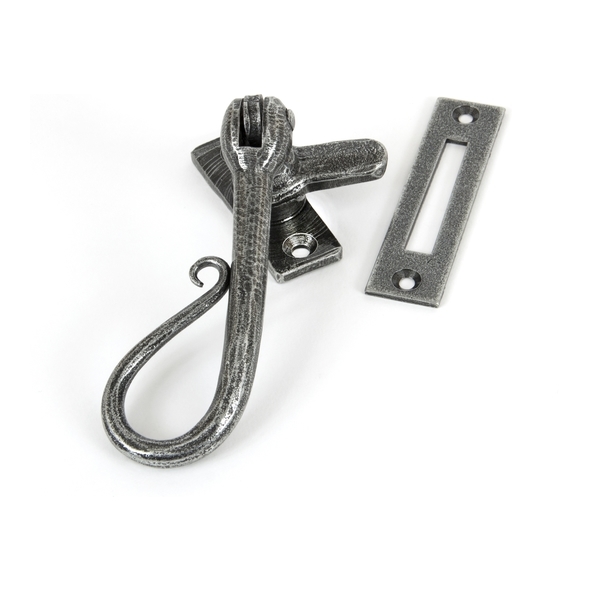33727 • 130mm • Pewter Patina • From The Anvil Shepherds Crook Fastener