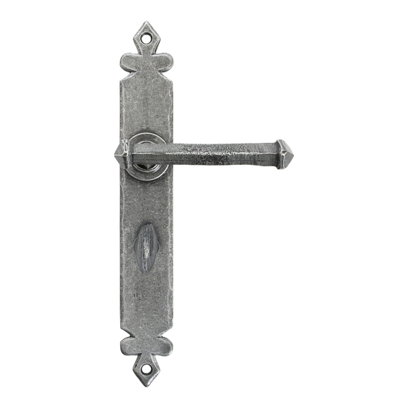 33802 • 273 x 40 x 5mm • Pewter Patina • From The Anvil Tudor Lever Bathroom Set