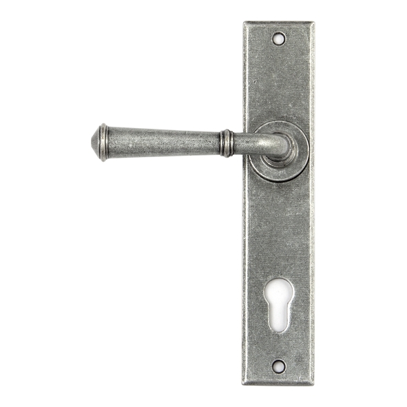45129 • 241 x 48 x 5mm • Pewter Patina • From The Anvil Regency Lever Espag. Lock Set