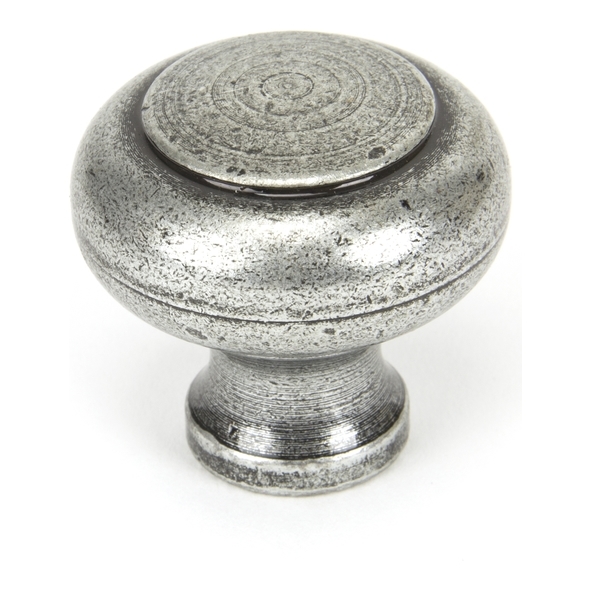 45150 • 40mm Ø • Pewter Patina • From The Anvil Regency Cabinet Knob - Large