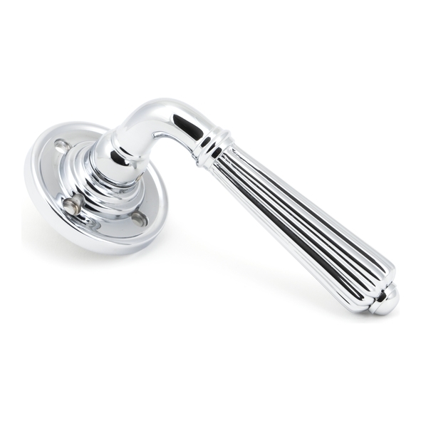 45315 • 60 x 8mm • Polished Chrome • From The Anvil Hinton Lever on Rose Set