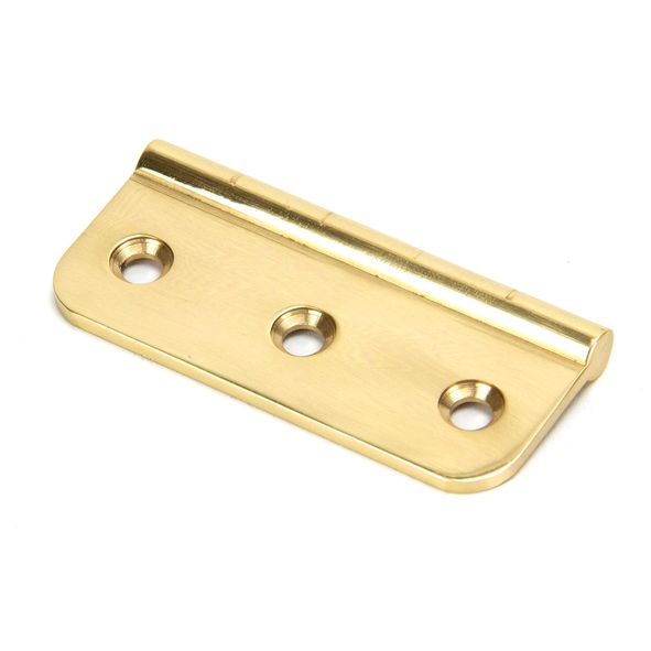 45441  75 x 35mm  Polished Brass  From The Anvil Dummy Butt Hinge [Single]