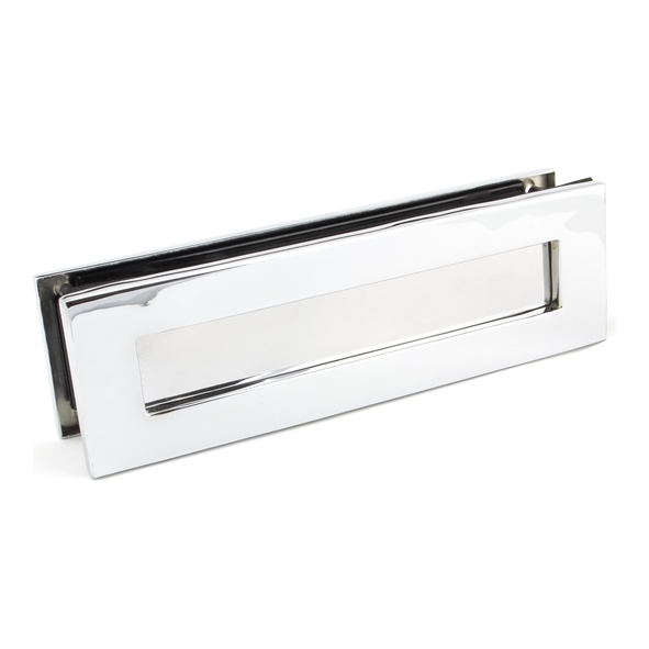 45444 • 315 x 92mm • Polished Chrome • From The Anvil Traditional Letterbox