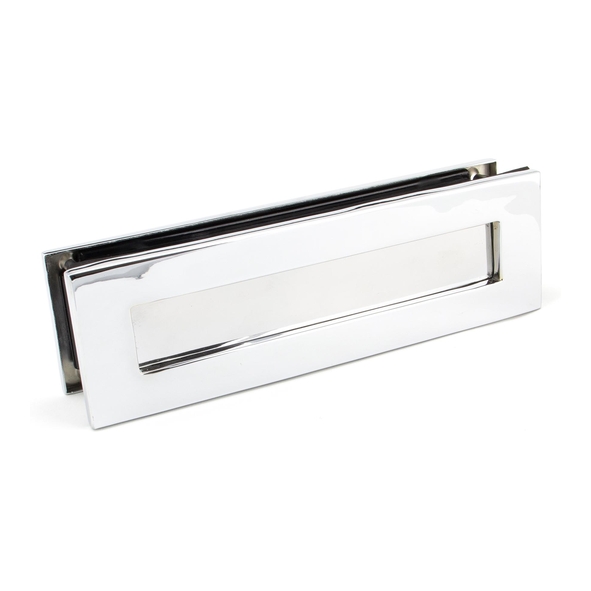 45444 � 315 x 92mm � Polished Chrome � From The Anvil Traditional Letterbox