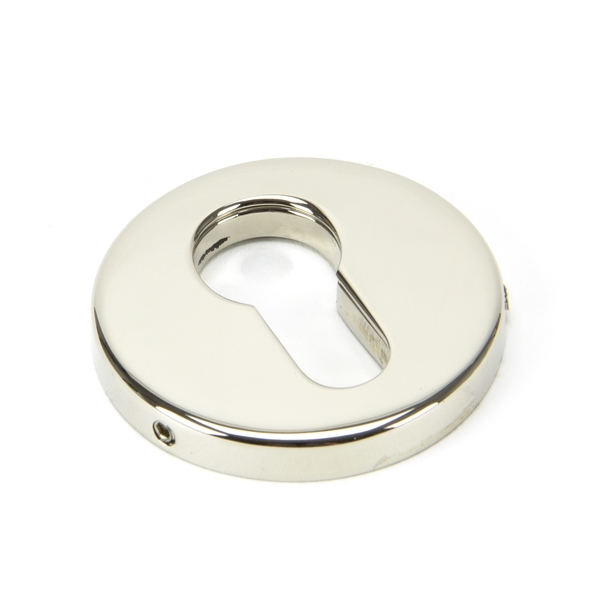 45474  52mm  Polished Nickel  From The Anvil 52mm Regency Concealed Escutcheon