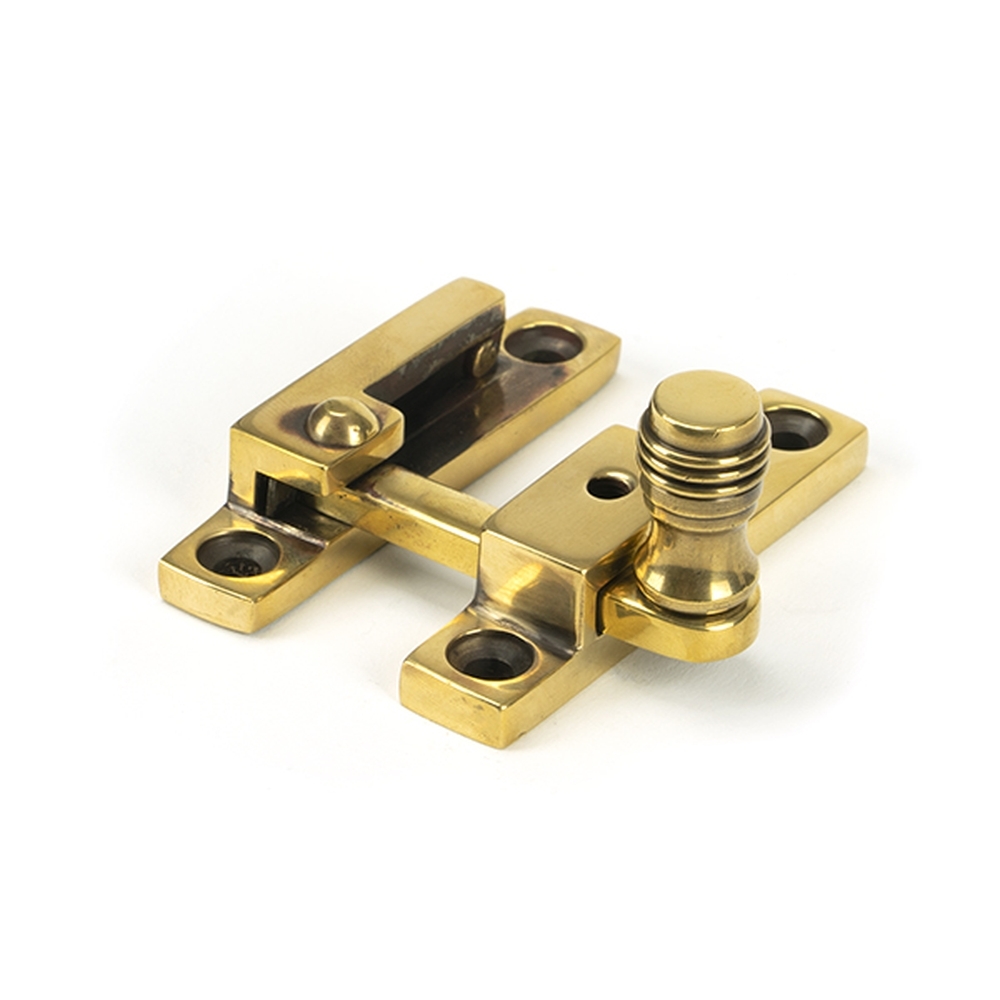 45479  64mm  Aged Brass  From The Anvil Prestbury Quadrant Fastener - Narrow