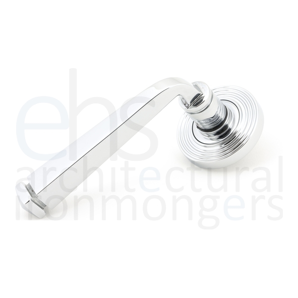 45617 • 53 x 8mm • Polished Chrome • From The Anvil Avon Round Lever on Rose Set [Beehive]