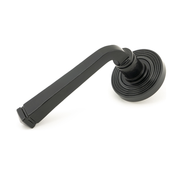 45625  53 x 8mm  Black  From The Anvil Avon Round Lever on Rose Set [Beehive]