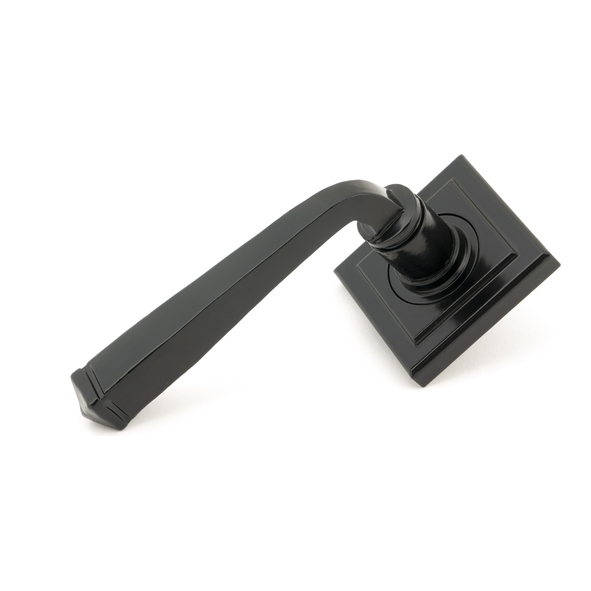 45626 • 53 x 53 x 8mm • Black • From The Anvil Avon Round Lever on Rose Set [Square]